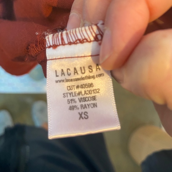 Anthropologie Lacausa Arcadian Midi Maxi Dress XS - Picture 6 of 7